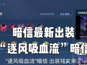 以大仙教学韩信铭文出装攻略（助你在王者峡谷战场上无往不利）