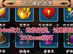 《暴走大侠辅助技能加点攻略》（从零开始，成为无敌的辅助大师！）